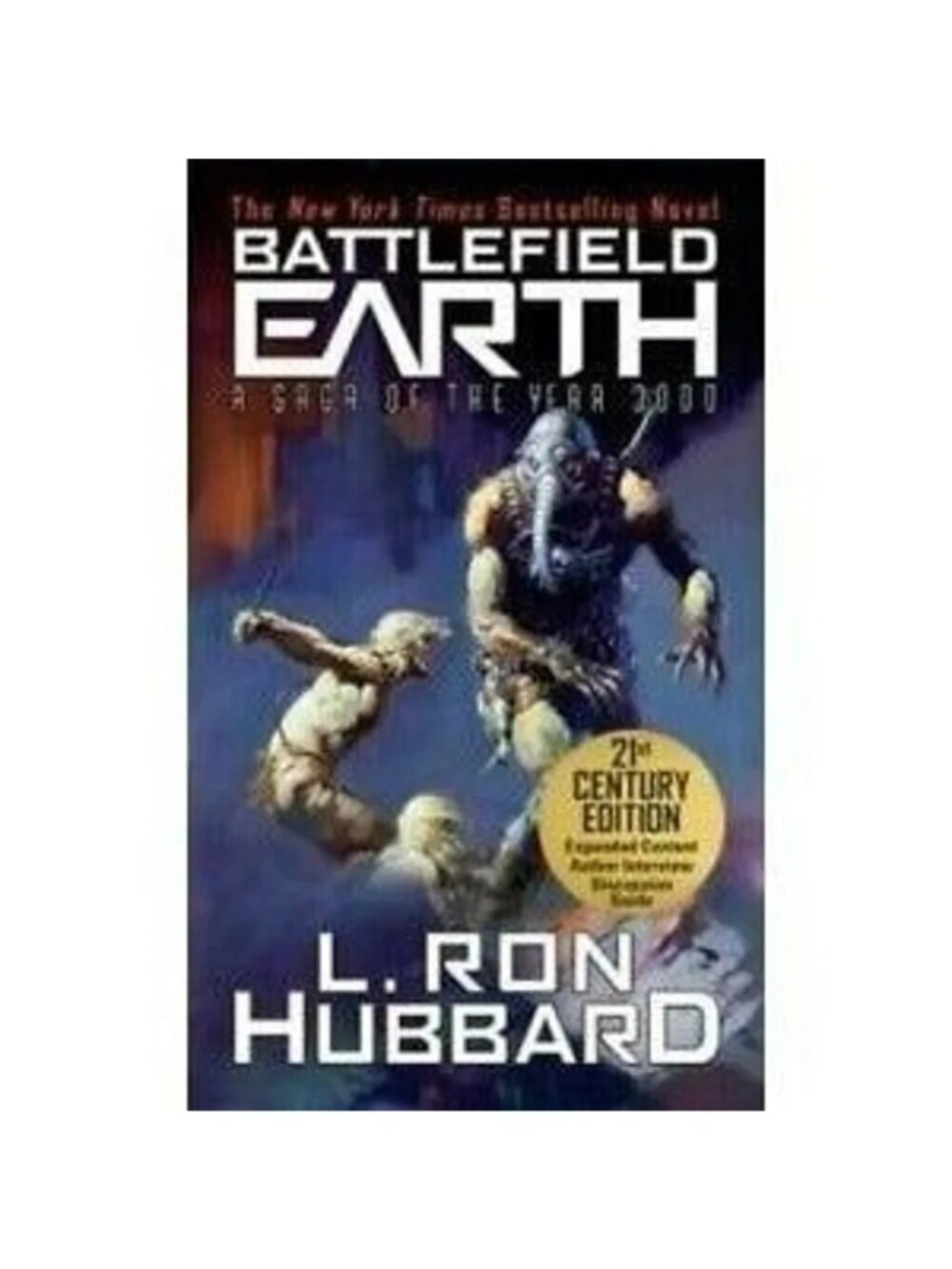 Battlefield Earth: Post-Apocalyptic A Saga of Year 3000 Book L. Ron Hubbard NEW